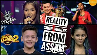 Top Reality Show Winners from Assam  Bishal Sharma Manashi Sahariah amp more [upl. by Anu296]