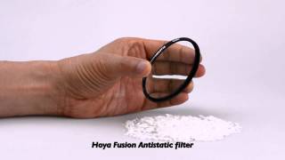 HOYA Fusion Antistatic Filters  Antistatic Test [upl. by Bethel]