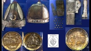 Sassanid arms armor and other artifacts from the RömischGermanisches Zentralmuseum in Germany [upl. by Bozovich232]