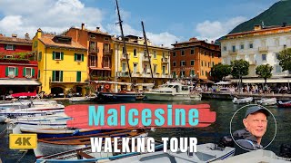 Malcesine  Gardasee  Lake Garda  Walking Tour  Italien  🇮🇹 4K [upl. by Sidran867]