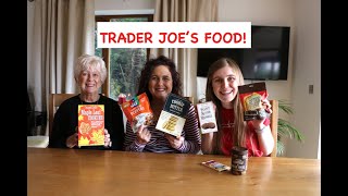 BRITISH TRY TRADER JOES FOR THE FIRST TIME [upl. by Aerdnaz]