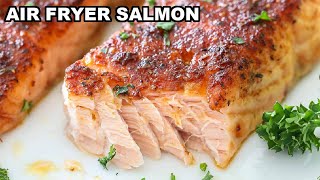 Perfect Air Fryer Salmon Recipe [upl. by Dickman]