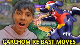 Garchom Ke sath Battle karte karte Aalag hi Maja aa Gaya😁 Pokemon unite Gameplay 🥸 [upl. by Siol]