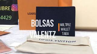 Louis Vuitton MULTIPLE WALLET TAIGA Unboxing amp Review [upl. by Zoilla]