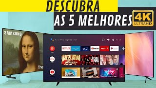 ✅ TOP 5 Melhores Smart TVs 4K Boa e Barata FINAL em 2024  TV 4K CustoBenefício [upl. by Eveam922]