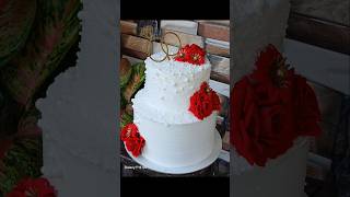 ഇത് എന്റെ ഫസ്റ്റ് എക്സ്പീരിയൻസ് weddingcake twoteircake cakedecorating [upl. by Enidlareg]