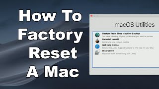 How to Reset Locked Macbook Pro Apple Silicon M1 Factory Settings [upl. by Osmond565]