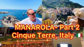 MANAROLA Cinque Terre Italy 🇮🇹  Part 2 [upl. by Chas]