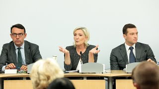 Marine Le Pen  « Emmanuel Macron incarne le désordre » [upl. by Edobalo238]