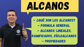 ALCANOS QUE SON FORMULA GENERAL PROPIEDADES Y CLASIFICACION CICLOALCANOS [upl. by Eduardo]