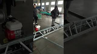 Factory Supply Aluminum Concrete Truss Screed Machine Good Price [upl. by Irtimd666]