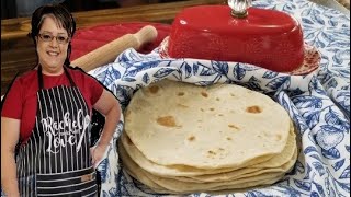 FLOUR TORTILLAS  how to make PERFECT Step by Step ❤ [upl. by Sylera]