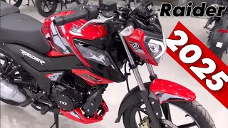 New TVS RAIDER 125cc  2025 Model  Features Mileage amp Price😱 Value For Money Bike  TVS RAIDER [upl. by Devol]