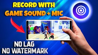 Best screen recorder for free fire with internal audio 🔴  For Low end mobile phones [upl. by Margit]