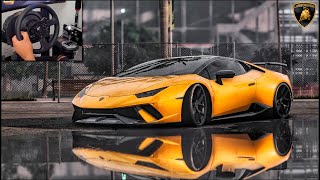 LAMBORGHINI HURACAN Performante LP 640  NFS HEAT  Thrustmaster T300RS Gameplay [upl. by Karalee310]