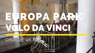 Europa Park  Volo Da Vinci Onride 4K [upl. by Hcurab]