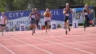 200m Final Mens 5054 National Masters Championships [upl. by Encratia564]