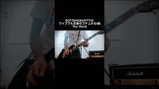 ROTTENGRAFFTYのブチ上がる一曲This World shorts rottengraffty 京都大作戦 宅録パンクギタリスト guitar [upl. by Atalie50]