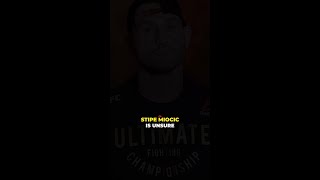 Stipe Miocic’s Retirement Plans [upl. by Kcirtapnaes]