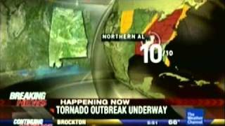 TWC April 27 2011 Mega tornado outbreak part 3 [upl. by Jareb85]