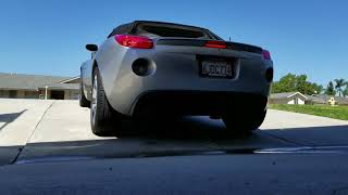 2007 Pontiac Solstice GXP Straight Piped  Muffler Delete [upl. by Sesilu]