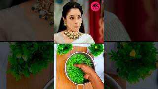 Matar paneer recipe kavya ne anupama ki bezti  ytshorts anupama trending recipe matarpaneer [upl. by Eilyr991]