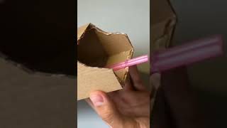 How To Make Balloon Powered Car With Cardboard [upl. by Hsilgne668]