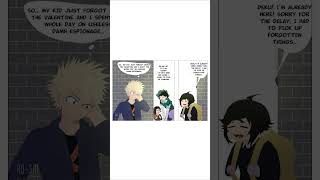 Single Father Bakugo AU P2  My Hero Academia Comic Dub  Muoi Comic [upl. by Conant]