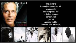 CLAUDIO BAGLIONI  Lultima occasione [upl. by Ecar]