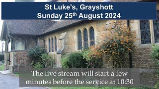 Morning Service from St Lukes Grayshott [upl. by Felten630]