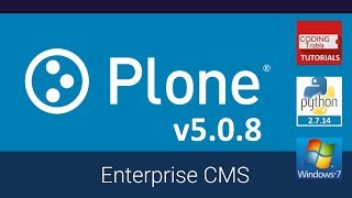 Install Plone 508 on Windows localhost  opensource Python CMS byAO [upl. by Hills]