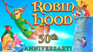 Robin Hood 1973  50th Anniversary Music Video [upl. by Eimrots]