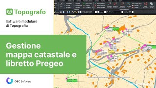 Topografo  Modulo T Gestione mappa catastale e libretto Pregeo [upl. by Earle887]