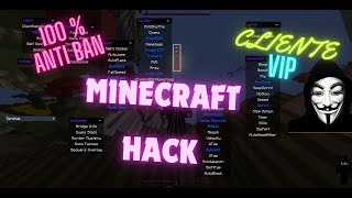 ✅¡DESCARGAR EL MEJOR HACK PARA MINECRAFT✅2024 🔥CON AUTO CLICK🔥FAST BRIGUE🔥189🔥FPS [upl. by Enamart]