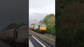 Class 67 passing Dilton Marsh with 2 tones [upl. by Ludly82]