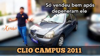 Avaliação Renault Clio 10 Campus 2011 História opinião e problemas crônicos [upl. by Adnilem736]