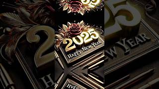 Happy new year 2025 ✓ lyrics status video viralvideo shorts shortsfeed new newyear 2025 [upl. by Einberger324]