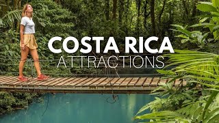 Costa Rica Travel 15 MustVisit Attractions amp Destinations in Costa Rica 🌴🌞 [upl. by Ylenats]