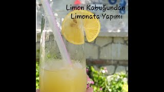 Limon Kabuğundan Limonata Yapımı [upl. by Aiclef360]