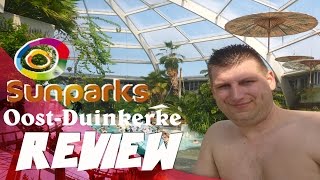 Review Zwembad Sun Parks OostDuinkerke Koksijde België [upl. by Naimaj]