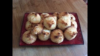 Recette de mes ROCHERS à la noix de COCO [upl. by Alexandr]