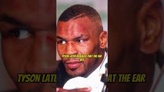 Why Did Mike Tyson Bite Evander Holyfields Ear shorts [upl. by Anailli664]