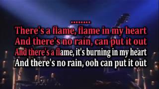 WASP  Hold On To My Heart  KARAOKE  Lyrics [upl. by Nesral]