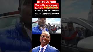 UHURU VS RUTOWho is the president of Kenya [upl. by Atinrev146]