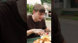 Two Brits try Country Fried Steak [upl. by Ainevuol]