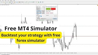 Free Mt4 Simulator soft4x  backtest your forex trading strategy with free simulator [upl. by Yme118]