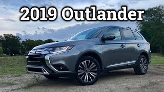 Review 2019 Mitsubishi Outlander 3 Rows 29 MPG AWD for less than 30K [upl. by Gonsalve]