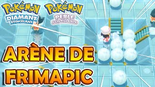 Trouver le BON CHEMIN de l’ARÈNE de FRIMAPIC ❄️  Pokémon Diamant Étincelant et Perle Scintillante [upl. by Ahseet6]