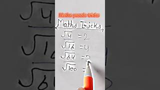 Maths puzzle tricks only genius can solve 💯shorts viral trending maths mathematics youtube [upl. by Ailedua]