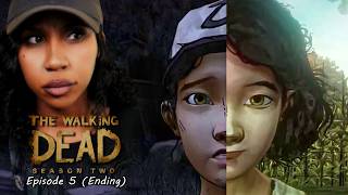 The Walking Dead Telltale  The Tragic Ending of Season 2 [upl. by Nneb512]